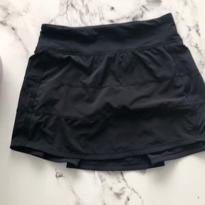 Black Lululemon skort